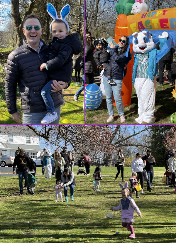 Easter Egg Hunt photo montage